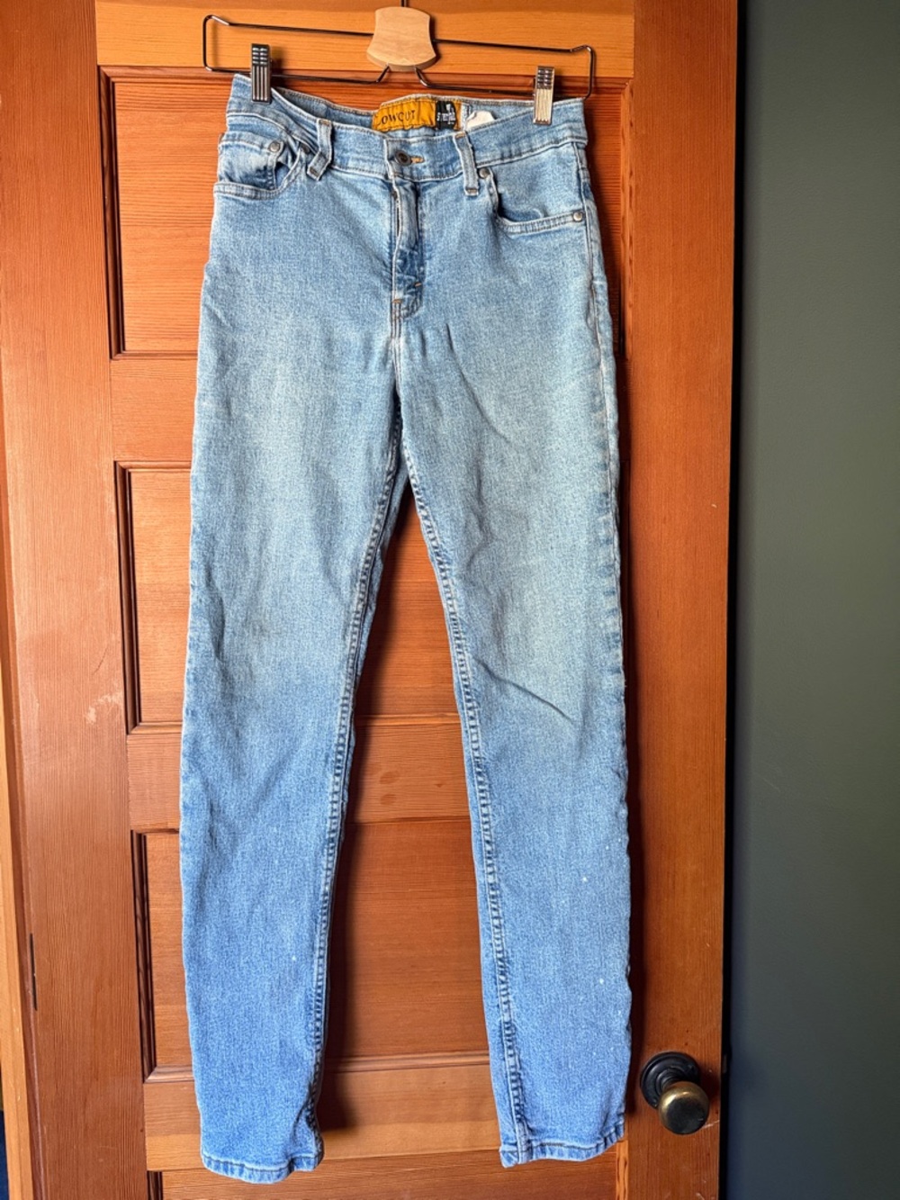 Levi's Silvertab Light Blue Low-Rise Skinny Jeans